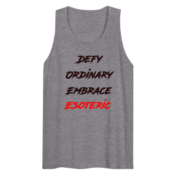 Men’s premium tank top-Printed on both sides - Image 2