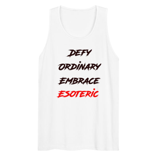 Men’s premium tank top-Printed on both sides